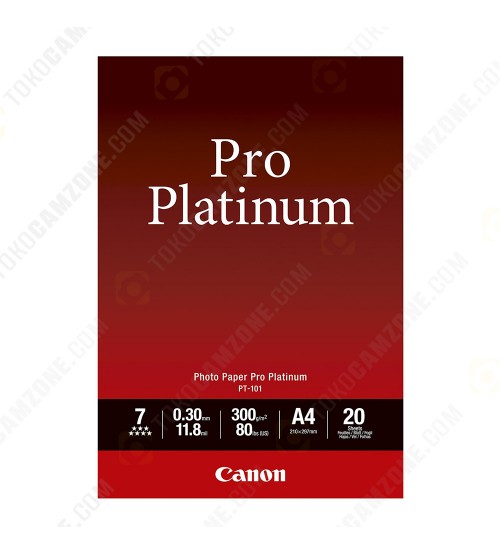 Canon Photo Paper Pro Platinum PT-101/A4 (20 Sheets)